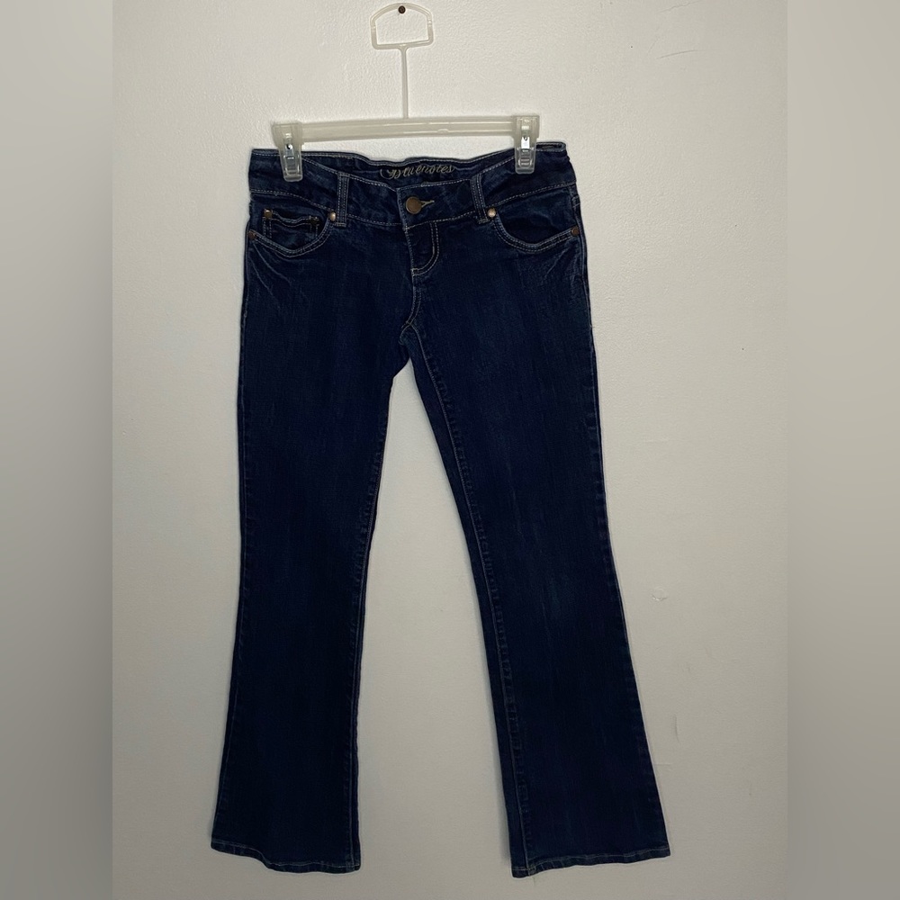 Morgan Dark Blue Low Rise Jeans Size 26
